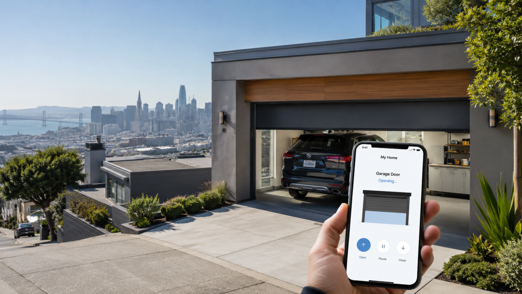 Smart Garage Door Openers in 2026: Are They Worth It for San Francisco Homes?