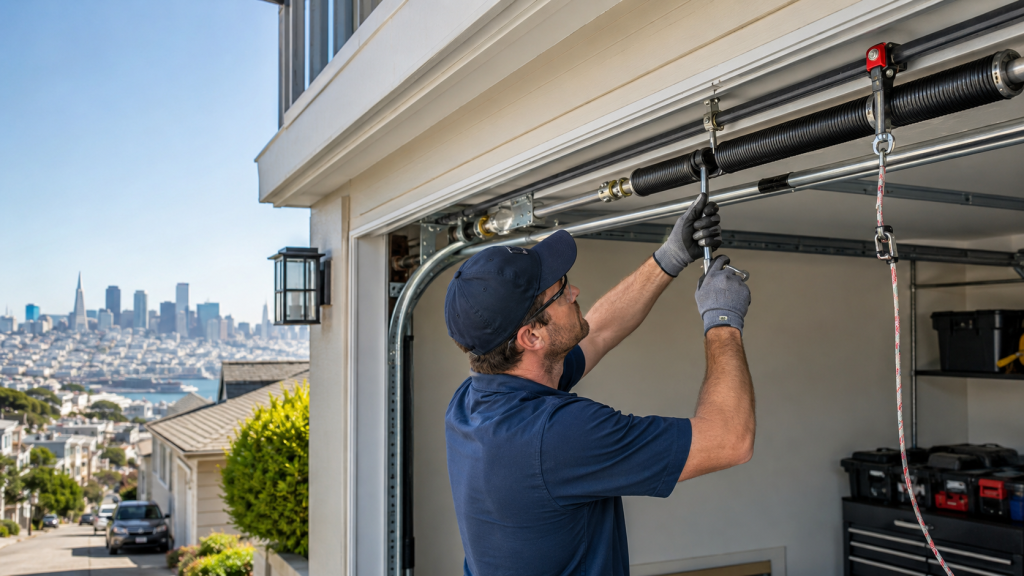 Garage Door Spring Replacement Cost in San Francisco: 2026 Guide