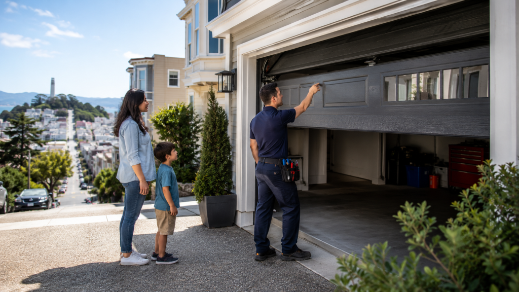 Garage Door Safety Tips for Families During Summer