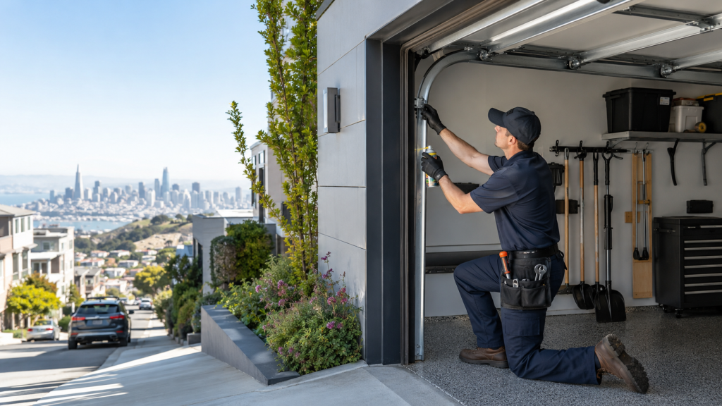 June Garage Door Maintenance Checklist for San Francisco Homeowners
