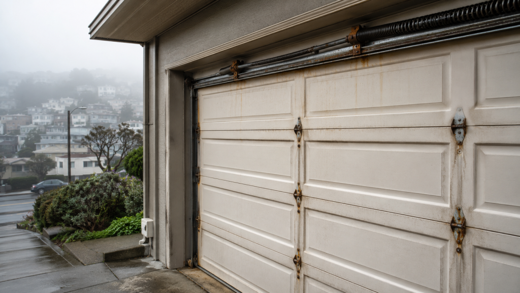 Why San Francisco Fog Can Damage Your Garage Door