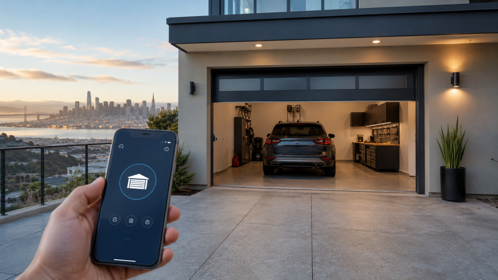 Smart Garage Door Features San Francisco Homeowners Should Know